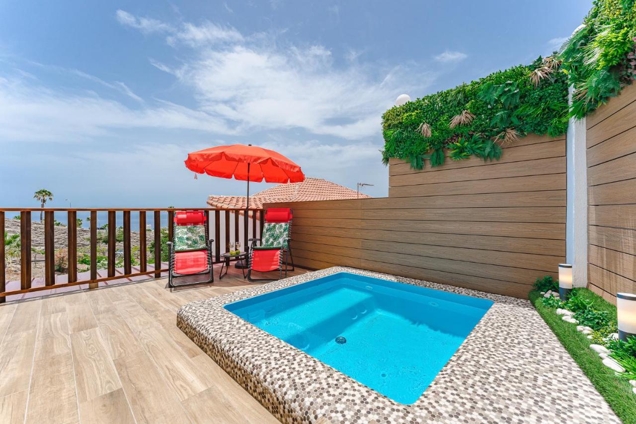 Bungalow Private Pool Bbq Air Conditioning Stunning Ocean View Costa Adeje  Zewnętrze zdjęcie